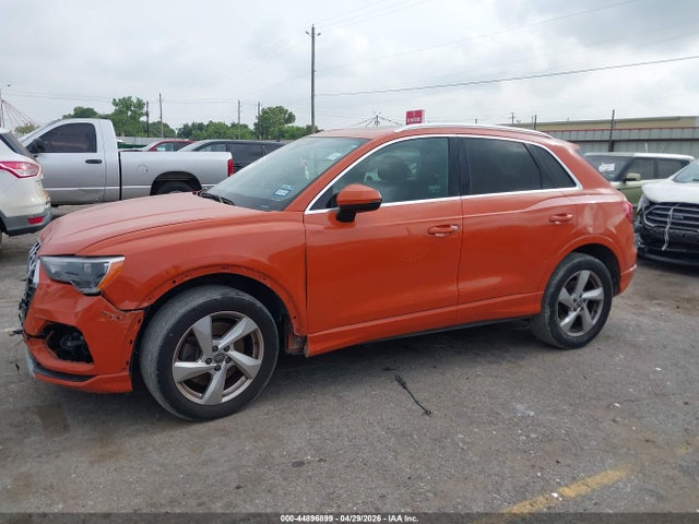 44896899 :رقم المزاد ، WA1AECF31L1029606 vin ، 2020 Audi Q3 Premium 45 Tfsi Quattro Tiptronic مزاد بيع