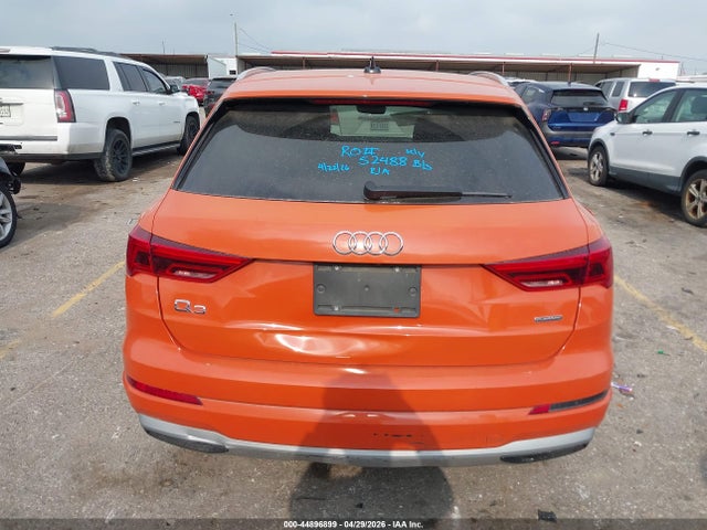 44896899 :رقم المزاد ، WA1AECF31L1029606 vin ، 2020 Audi Q3 Premium 45 Tfsi Quattro Tiptronic مزاد بيع
