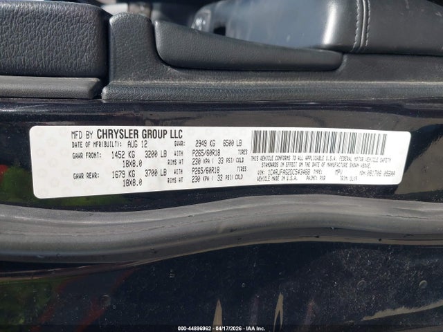 Продаж на аукціоні авто 2013 Jeep Grand Cherokee Laredo, vin: 1C4RJFAG2DC543468, номер лоту: 44896962