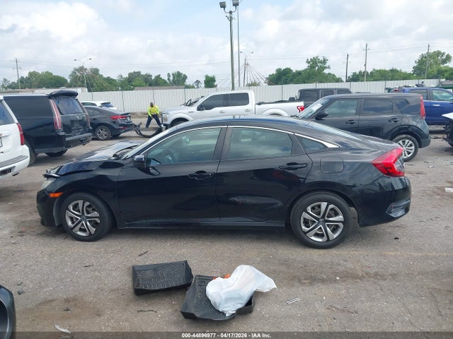 2016 Honda Civic Lx მანქანა იყიდება აუქციონზე, vin: 19XFC2F56GE204576, აუქციონის ნომერი: 44896977