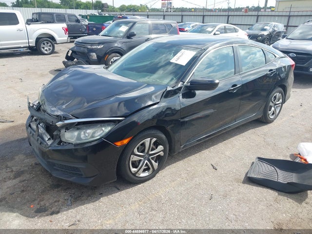 2016 Honda Civic Lx მანქანა იყიდება აუქციონზე, vin: 19XFC2F56GE204576, აუქციონის ნომერი: 44896977