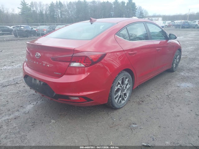 Продажа на аукционе авто 2020 Hyundai Elantra Limited, vin: KMHD84LF1LU954167, номер лота: 44897001