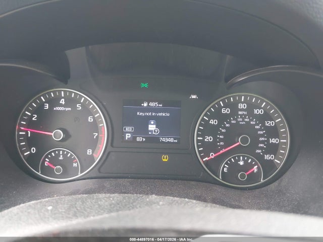 Aukcja sprzedaży 2019 Kia Optima S, vin: 5XXGT4L30KG284721, numer aukcji: 44897016