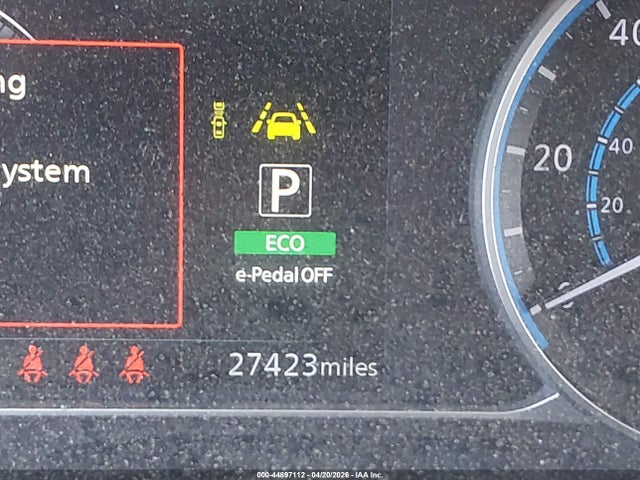 44897112 :رقم المزاد ، 1N4BZ1BV3NC552360 vin ، 2022 Nissan Leaf S Plus 62 Kwh مزاد بيع