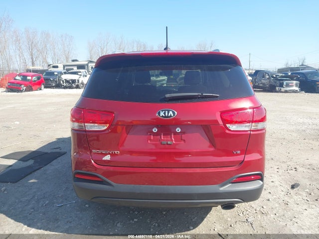 44897115 :رقم المزاد ، 5XYPGDA58HG208130 vin ، 2017 Kia Sorento 3.3l Lx مزاد بيع