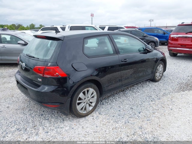 44897182 :رقم المزاد ، 3VW917AU9GM001148 vin ، 2016 Volkswagen Golf Tsi S 2-door مزاد بيع