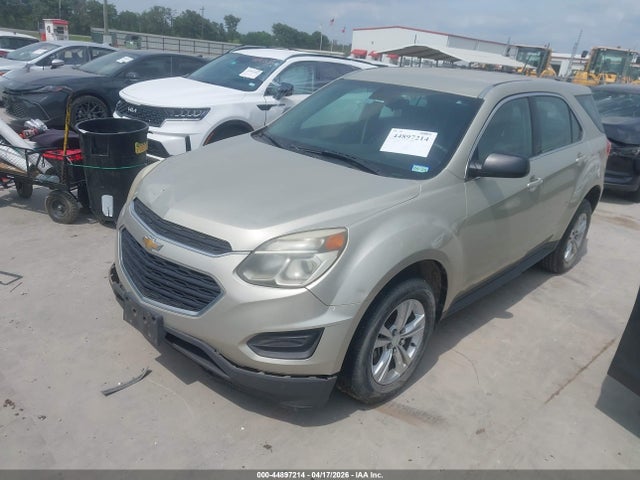 Aukcja sprzedaży 2016 Chevrolet Equinox Ls, vin: 2GNALBEK0G1108755, numer aukcji: 44897214