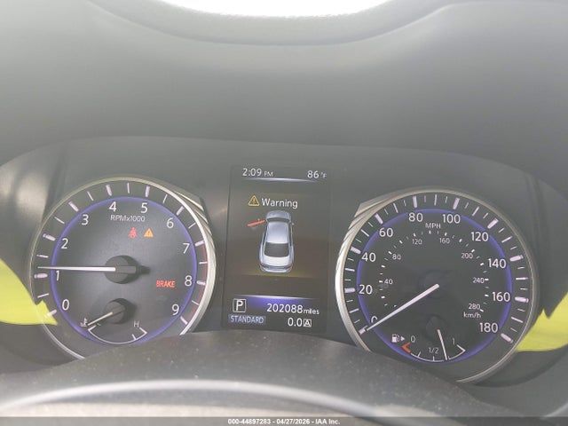 44897283 :رقم المزاد ، JN1EV7AR0GM343202 vin ، 2016 Infiniti Q50 3.0t Premium مزاد بيع