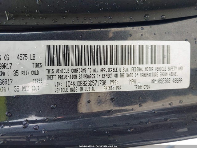 2016 JEEP COMPASS 1C4NJDBB2GD571730 Photo 8