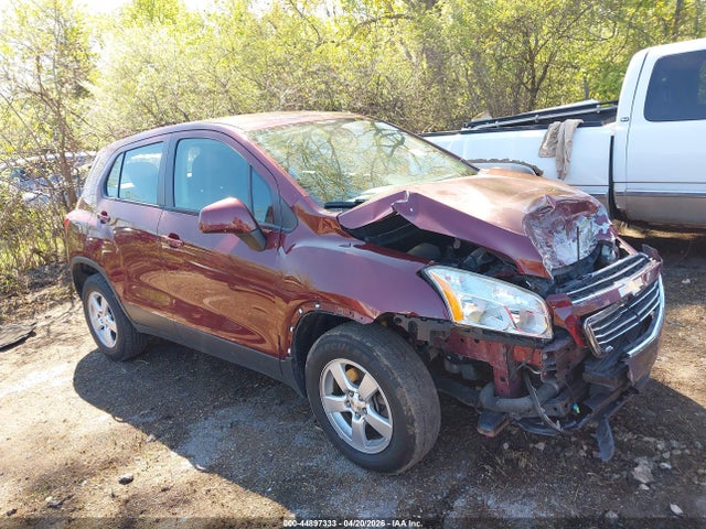 44897333 :رقم المزاد ، 3GNCJNSB5GL214511 vin ، 2016 Chevrolet Trax 1ls مزاد بيع