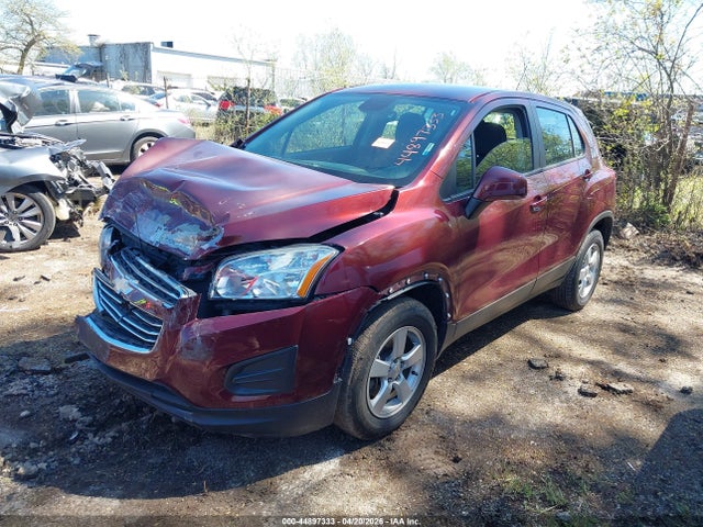 Aukcja sprzedaży 2016 Chevrolet Trax 1ls, vin: 3GNCJNSB5GL214511, numer aukcji: 44897333