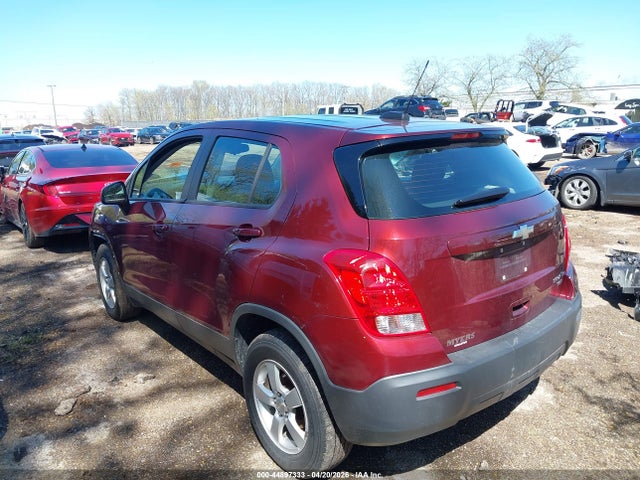 Aukcja sprzedaży 2016 Chevrolet Trax 1ls, vin: 3GNCJNSB5GL214511, numer aukcji: 44897333