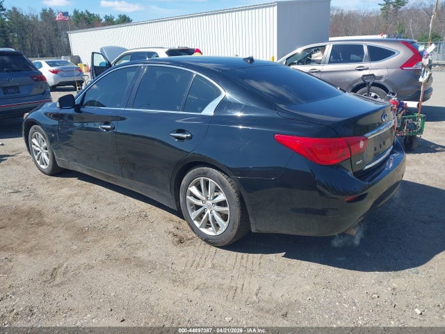 2015 Infiniti Q50 Premium მანქანა იყიდება აუქციონზე, vin: JN1BV7ARXFM399438, აუქციონის ნომერი: 44897387