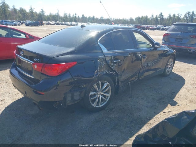 2015 Infiniti Q50 Premium მანქანა იყიდება აუქციონზე, vin: JN1BV7ARXFM399438, აუქციონის ნომერი: 44897387