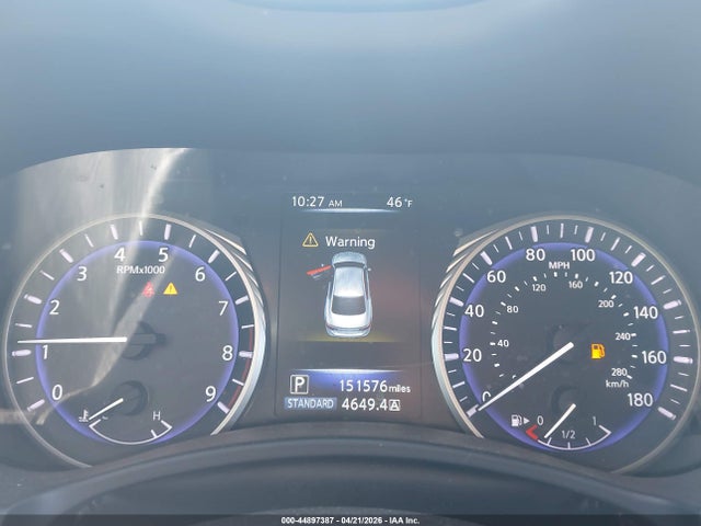 2015 Infiniti Q50 Premium მანქანა იყიდება აუქციონზე, vin: JN1BV7ARXFM399438, აუქციონის ნომერი: 44897387