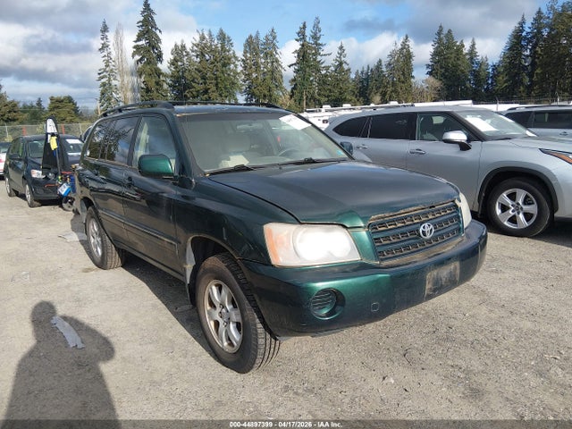 2002 TOYOTA HIGHLANDER JTEHF21A320054945