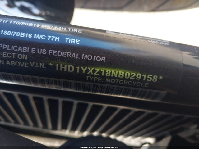 1HD1YXZ18NB029158 Harley-Davidson Fxlrst