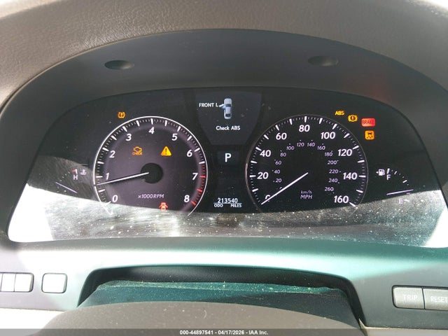 Aukcja sprzedaży 2010 Lexus Ls 460, vin: JTHBL5EFXA5093655, numer aukcji: 44897541