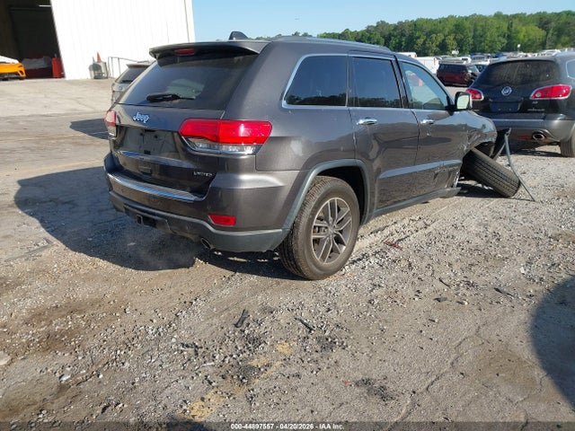 Продаж на аукціоні авто 2017 Jeep Grand Cherokee Limited 4x4, vin: 1C4RJFBG9HC955097, номер лоту: 44897557