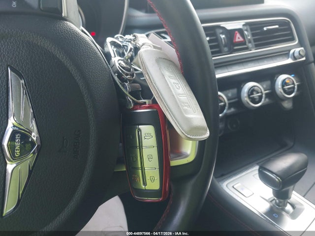 44897566 :رقم المزاد ، KMTG54TE3NU096822 vin ، 2022 Genesis G70 3.3t Rwd مزاد بيع