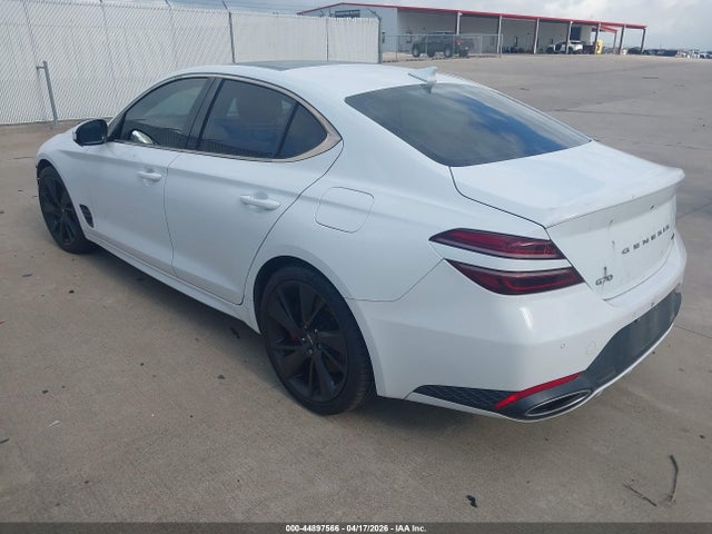 44897566 :رقم المزاد ، KMTG54TE3NU096822 vin ، 2022 Genesis G70 3.3t Rwd مزاد بيع