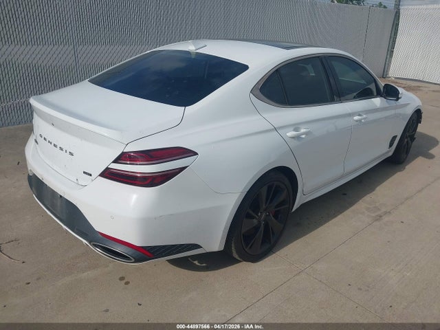 44897566 :رقم المزاد ، KMTG54TE3NU096822 vin ، 2022 Genesis G70 3.3t Rwd مزاد بيع