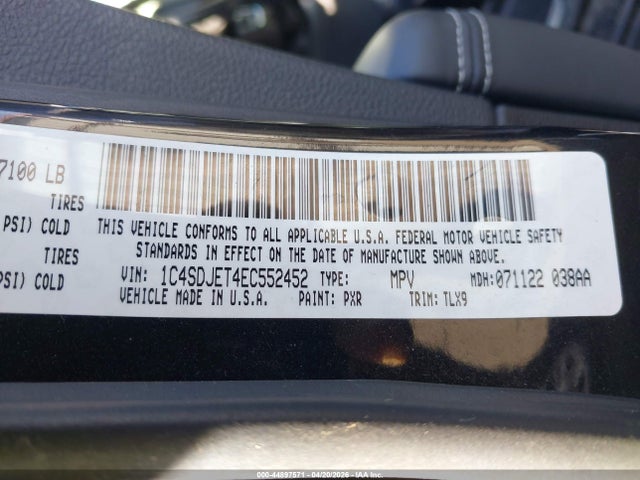 Dodge Durango Citadel 2014 1C4SDJET4EC552452 Image 9