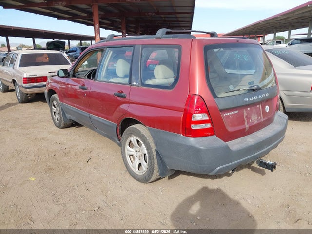Продажа на аукционе авто 2003 Subaru Forester X, vin: JF1SG63603H755717, номер лота: 44897599