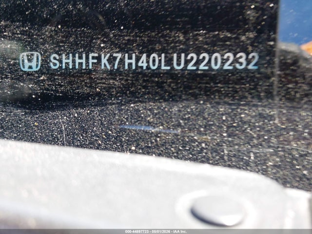 2020 Honda Civic Sport მანქანა იყიდება აუქციონზე, vin: SHHFK7H40LU220232, აუქციონის ნომერი: 44897723