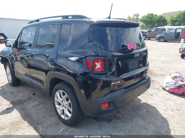 2018 Jeep Renegade Latitude 4x4 მანქანა იყიდება აუქციონზე, vin: ZACCJBBB3JPG82663, აუქციონის ნომერი: 44897738