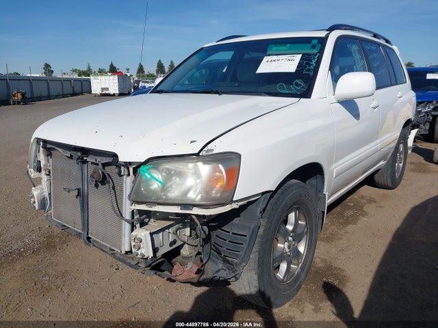 2007 Toyota Highlander V6 მანქანა იყიდება აუქციონზე, vin: JTEHP21A370205156, აუქციონის ნომერი: 44897786