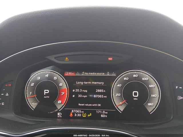 2021 Audi Q7 Premium Plus 55 Tfsi Quattro Tiptronic მანქანა იყიდება აუქციონზე, vin: WA1LXAF79MD020825, აუქციონის ნომერი: 44897842