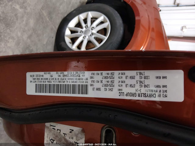 Продажа на аукционе авто 2014 Dodge Journey Sxt, vin: 3C4PDDBG0ET230409, номер лота: 44897849