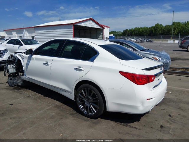 2017 Infiniti Q50 3.0t Red Sport 400 მანქანა იყიდება აუქციონზე, vin: JN1FV7AP3HM850051, აუქციონის ნომერი: 44897869