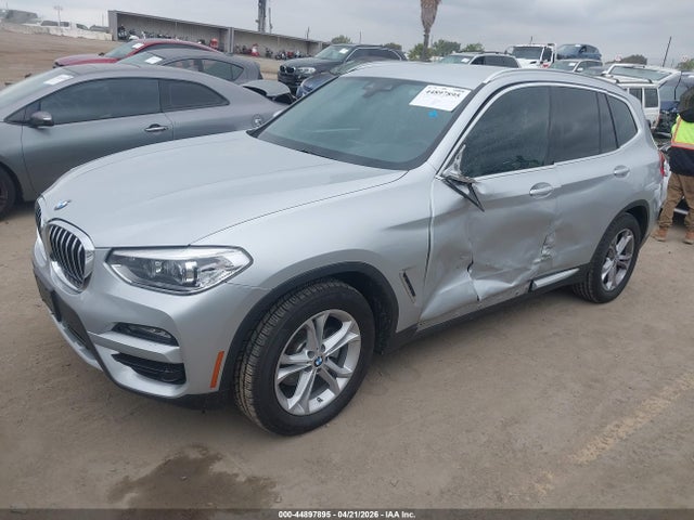 BMW X3 Xdrive30i 2021 5UXTY5C07M9F07219 Image 2