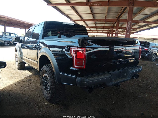 2019 Ford F-150 Raptor მანქანა იყიდება აუქციონზე, vin: 1FTFW1RG2KFC46773, აუქციონის ნომერი: 44897948
