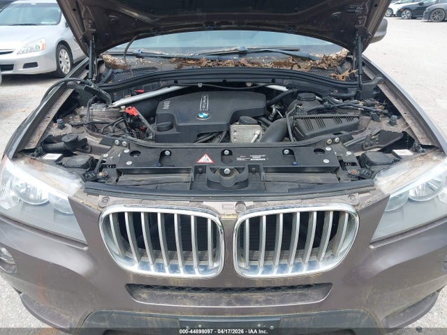 2013 Bmw X3 Xdrive28i მანქანა იყიდება აუქციონზე, vin: 5UXWX9C51D0A16037, აუქციონის ნომერი: 44898097