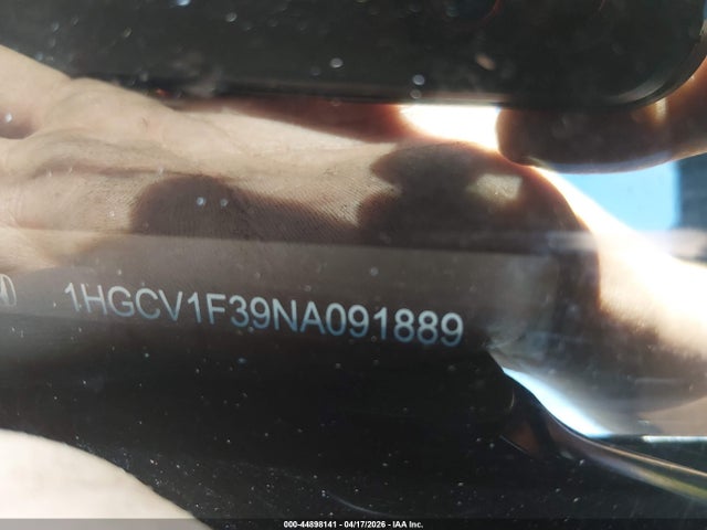 Aukcja sprzedaży 2022 Honda Accord Sport, vin: 1HGCV1F39NA091889, numer aukcji: 44898141
