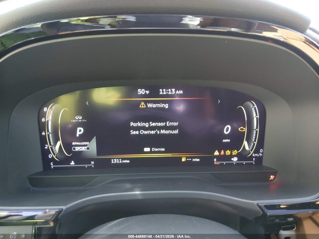 44898148 :رقم المزاد ، 5N1AL1HU4TC334359 vin ، 2026 Infiniti Qx60 Autograph Awd مزاد بيع