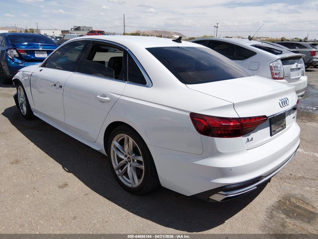 2023 Audi A4 Premium Plus 45 Tfsi S Line Quattro S Tronic მანქანა იყიდება აუქციონზე, vin: WAUEAAF42PN001356, აუქციონის ნომერი: 44898184