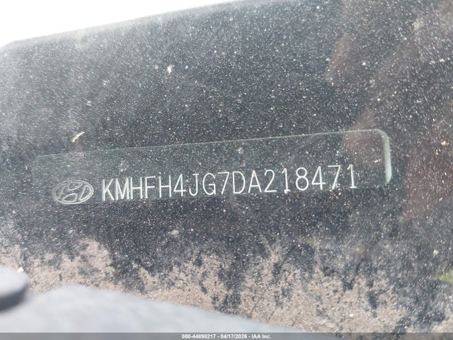 2013 Hyundai Azera მანქანა იყიდება აუქციონზე, vin: KMHFH4JG7DA218471, აუქციონის ნომერი: 44898217