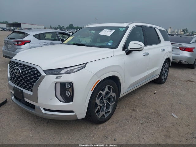 2021 Hyundai Palisade Calligraphy მანქანა იყიდება აუქციონზე, vin: KM8R7DHE8MU216151, აუქციონის ნომერი: 44898234