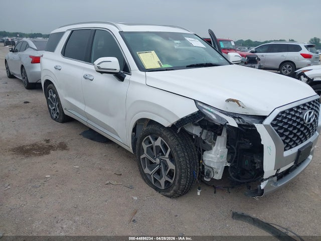 2021 Hyundai Palisade Calligraphy მანქანა იყიდება აუქციონზე, vin: KM8R7DHE8MU216151, აუქციონის ნომერი: 44898234