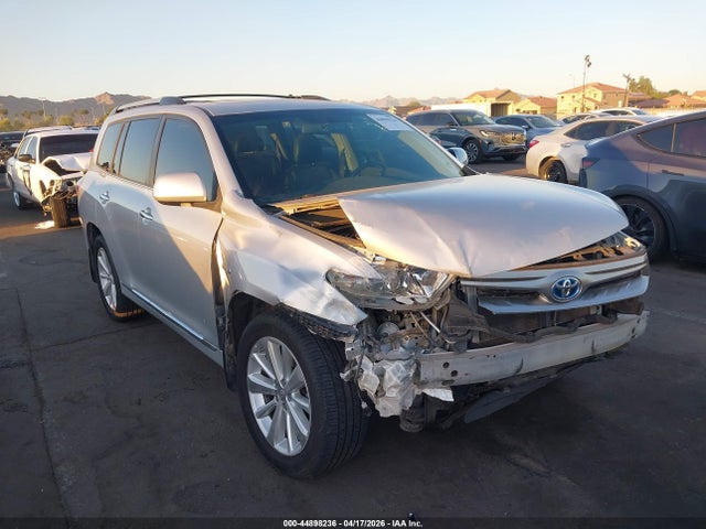 Aukcja sprzedaży 2013 Toyota Highlander Hybrid Limited V6, vin: JTEDC3EH2D2016344, numer aukcji: 44898236