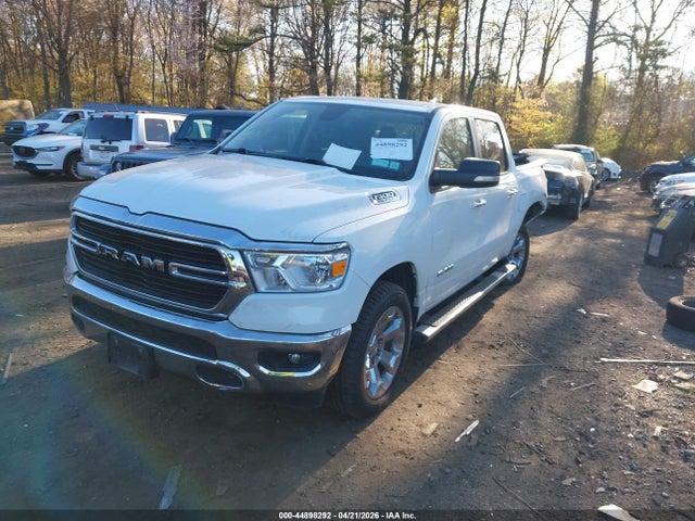 44898292 :رقم المزاد ، 1C6SRFFT6KN587370 vin ، 2019 Ram 1500 Big Horn/lone Star  4x4 5'7 Box مزاد بيع