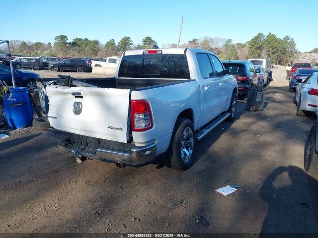 44898292 :رقم المزاد ، 1C6SRFFT6KN587370 vin ، 2019 Ram 1500 Big Horn/lone Star  4x4 5'7 Box مزاد بيع