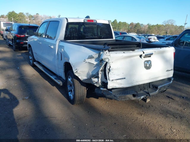 44898292 :رقم المزاد ، 1C6SRFFT6KN587370 vin ، 2019 Ram 1500 Big Horn/lone Star  4x4 5'7 Box مزاد بيع
