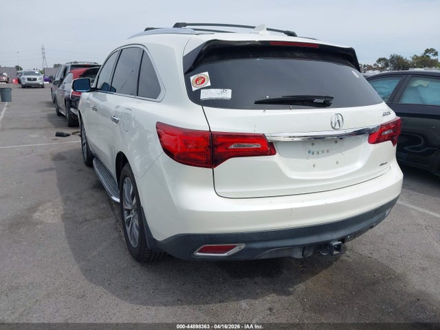 Acura Mdx Technology Package 2014 5FRYD4H47EB048298 Image 3