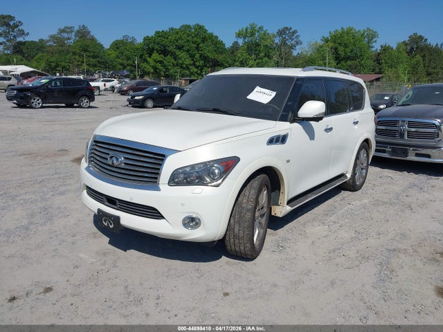 44898410 :رقم المزاد ، JN8AZ2NE6E9063573 vin ، 2014 Infiniti Qx80 مزاد بيع
