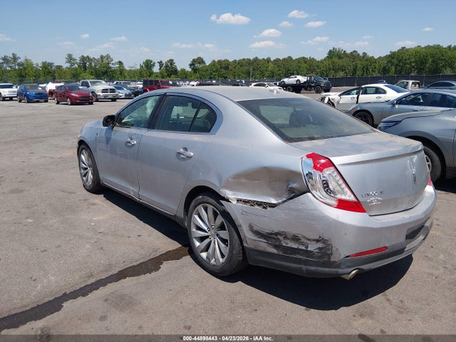 44898443 :رقم المزاد ، 1LNHL9DK7DG605958 vin ، 2013 Lincoln Mks مزاد بيع